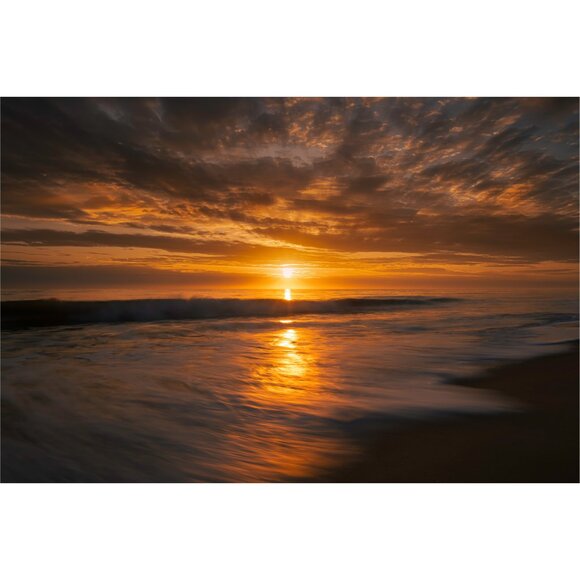 Rehoboth Beach Sunrise Glow - 4x6" - Color Photograph - Picture 1 of 1